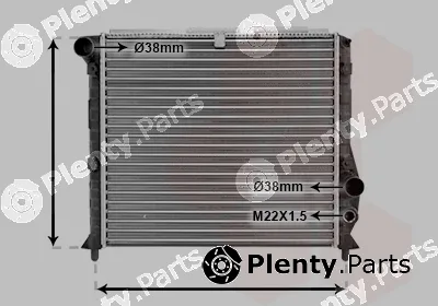 Van Wezel 01002026 — Radiator, engine cooling