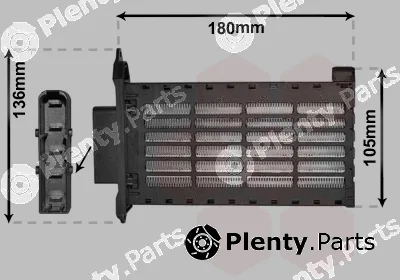Van Wezel 01006141 — Heat Exchanger, interior heating *** IR PLUS ***
