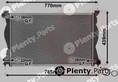 Van Wezel 03002230 — Radiator, engine cooling *** IR PLUS ***
