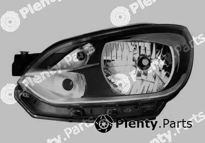 Van Wezel 5701963H — Headlight