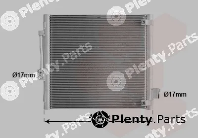 Van Wezel 69015702 — Condenser, air conditioning