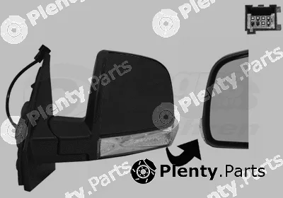 Van Wezel 1638803 — Exterior Mirror * HAGUS *