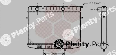 Van Wezel 37002188 — Radiator, engine cooling