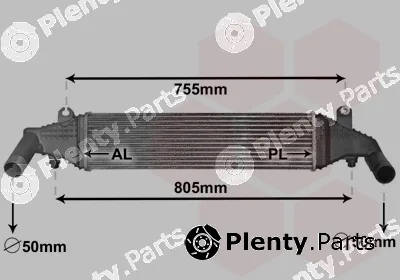 Van Wezel 27004267 — Charge Air Cooler