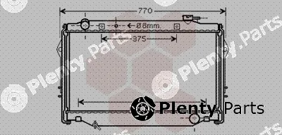 Van Wezel 53002375 — Radiator, engine cooling