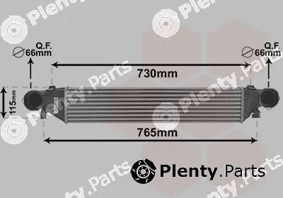 Van Wezel 30004380 — Charge Air Cooler
