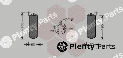 Van Wezel 4300D036 — Dryer, air conditioning
