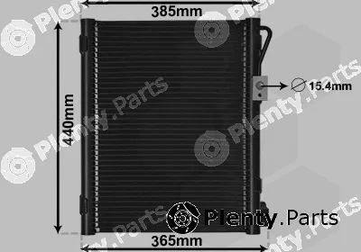 Van Wezel 20015701 — Condenser, air conditioning