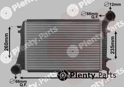 Van Wezel 58004268 — Charge Air Cooler