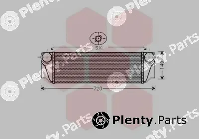 Van Wezel 06004413 — Charge Air Cooler