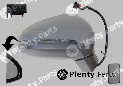 Van Wezel 0346828 — Exterior Mirror * HAGUS *