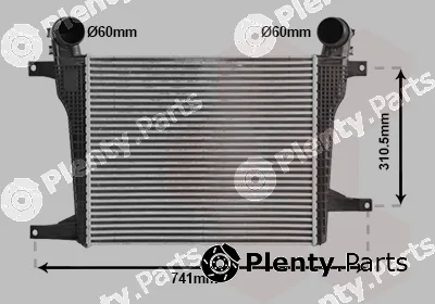 Van Wezel 37014708 — Charge Air Cooler