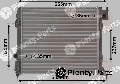Van Wezel 33002444 — Radiator, engine cooling