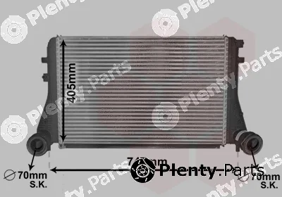 Van Wezel 58004227 — Charge Air Cooler