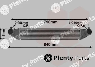 Van Wezel 37014704 — Charge Air Cooler