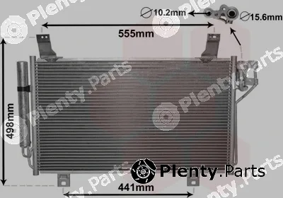 Van Wezel 27005264 — Condenser, air conditioning