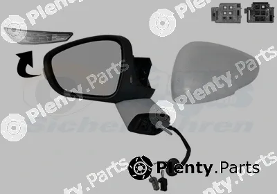 Van Wezel 0968807 — Exterior Mirror * HAGUS *