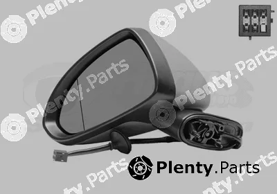 Van Wezel 3750807 — Exterior Mirror * HAGUS *