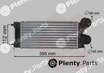 Van Wezel 40004343 — Charge Air Cooler