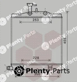 Van Wezel 83002171 — Radiator, engine cooling