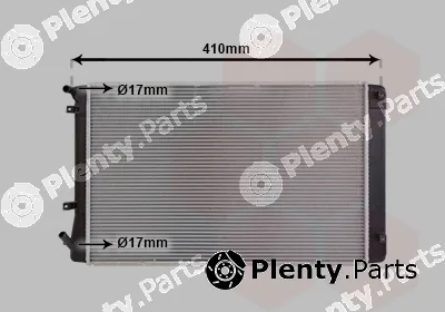 Van Wezel 82012722 — Radiator, engine cooling