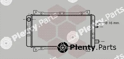 Van Wezel 18002047 — Radiator, engine cooling