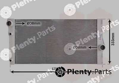 Van Wezel 06002410 — Radiator, engine cooling