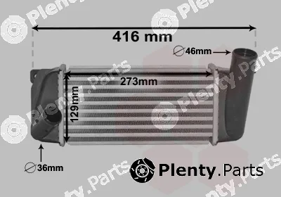 Van Wezel 53004668 — Charge Air Cooler