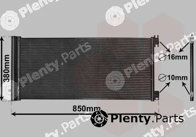Van Wezel 43015702 — Condenser, air conditioning