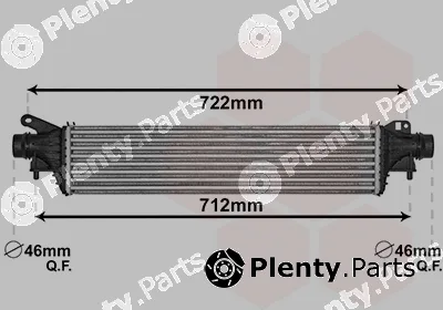 Van Wezel 37004661 — Charge Air Cooler