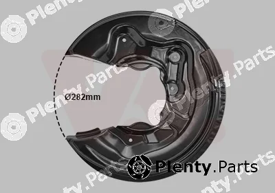 Van Wezel 0334374 — Splash Guard, brake disc