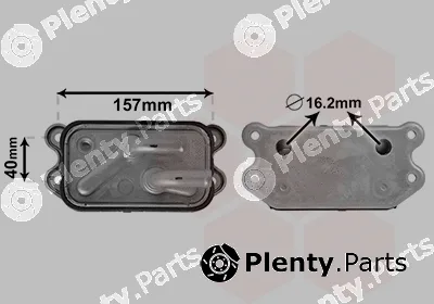 Van Wezel 59003159 — Oil Cooler, engine oil