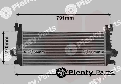 Van Wezel 37004549 — Charge Air Cooler
