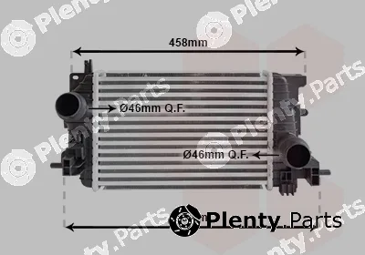 Van Wezel 37004592 — Charge Air Cooler