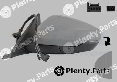 Van Wezel 0366807 — Exterior Mirror * HAGUS *