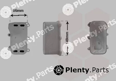 Van Wezel 30013709 — Oil Cooler, engine oil