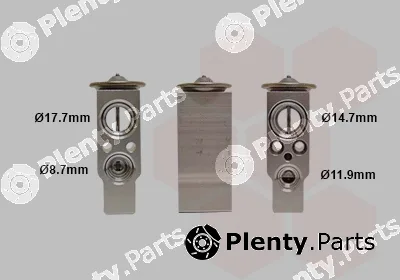 Van Wezel 09001219 — Expansion Valve, air conditioning