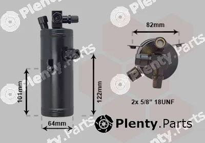 Van Wezel 0900D202 — Dryer, air conditioning