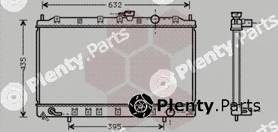 Van Wezel 32002129 — Radiator, engine cooling