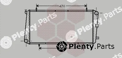 Van Wezel 02002122 — Radiator, engine cooling