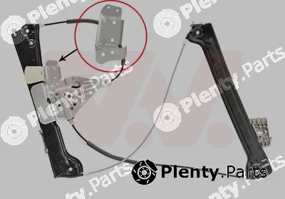 Van Wezel 0660261 — Window Regulator