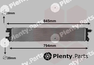 Van Wezel 03002366 — Radiator, engine cooling