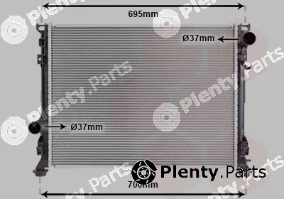 Van Wezel 07002097 — Radiator, engine cooling