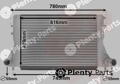 Van Wezel 03004386 — Charge Air Cooler