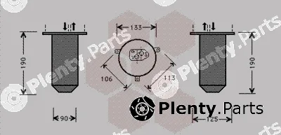 Van Wezel 0600D220 — Dryer, air conditioning