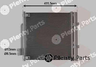 Van Wezel 69015701 — Condenser, air conditioning