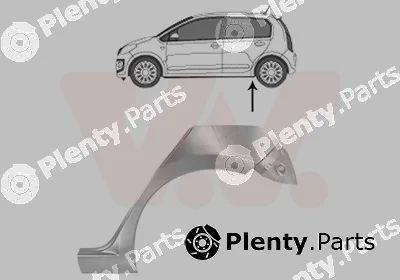 Van Wezel 5701147 — Quarter Panel