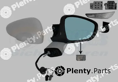 Van Wezel 0968818 — Exterior Mirror * HAGUS *