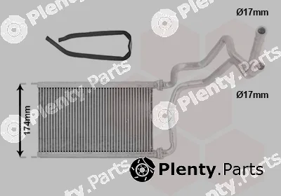 Van Wezel 27016700 — Heat Exchanger, interior heating