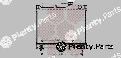 Van Wezel 52002101 — Radiator, engine cooling